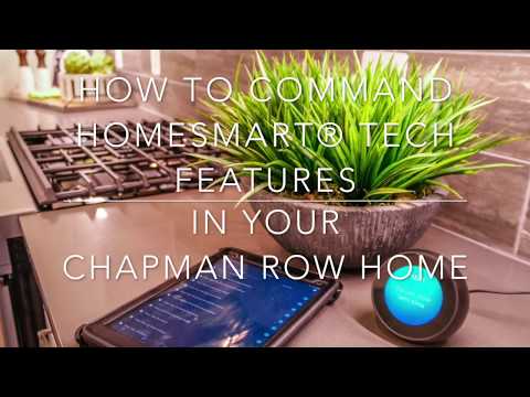 How to Activate HomeSmart® Tech Features with Voice Commands in Your Chapman Row Home
