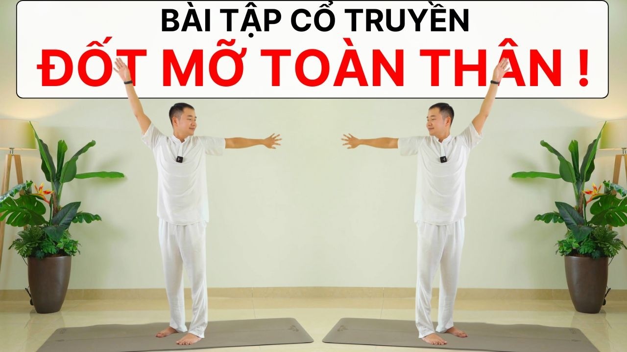 THỂ DỤC CỔ TRUYỀN 30 Phút - Đốt Mỡ Toàn Thân | Hải Ninh Yoga