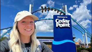 Cedar Point MY FIRST TIME! Steel Vengeance, Maverick, Millenium Force, Night Beach Party & MORE!