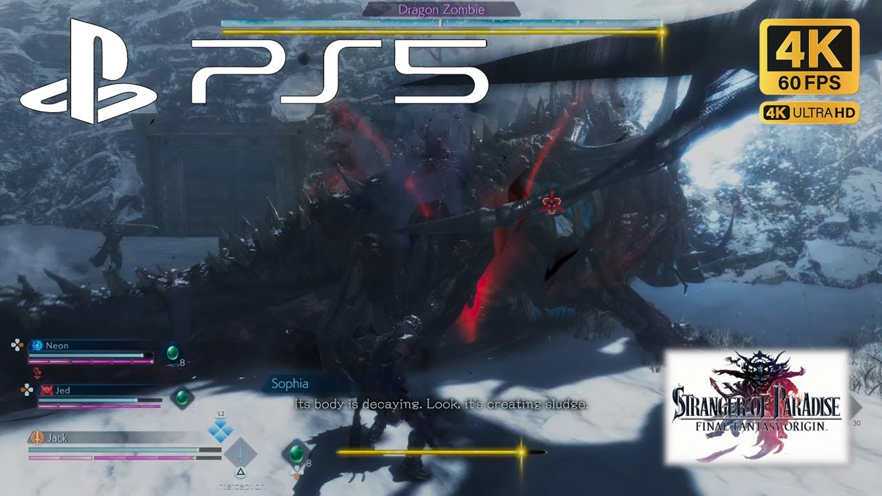 STRANGER OF PARADISE FINAL FANTASY ORIGIN PS5 - Phantom of the Past - 4K Ultra HD 60 fps