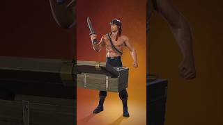 Nova Skin John Rambo Loja Fortnite! #shorts #fortnite #fortnitebr #rambo #ad #epicpartner