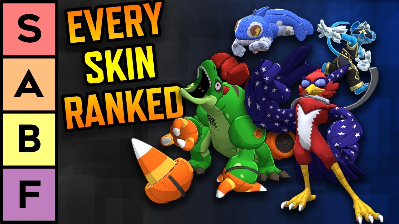 Toaster Skin Rivals Ranking EVERY SKIN in Rivals of Aether II - YouTube