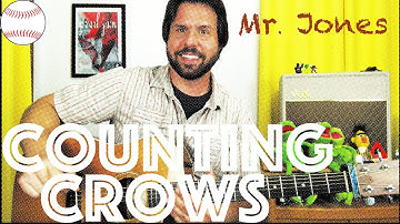 Guitar Lesson: How To Play Mr. Jones by Counting Crows