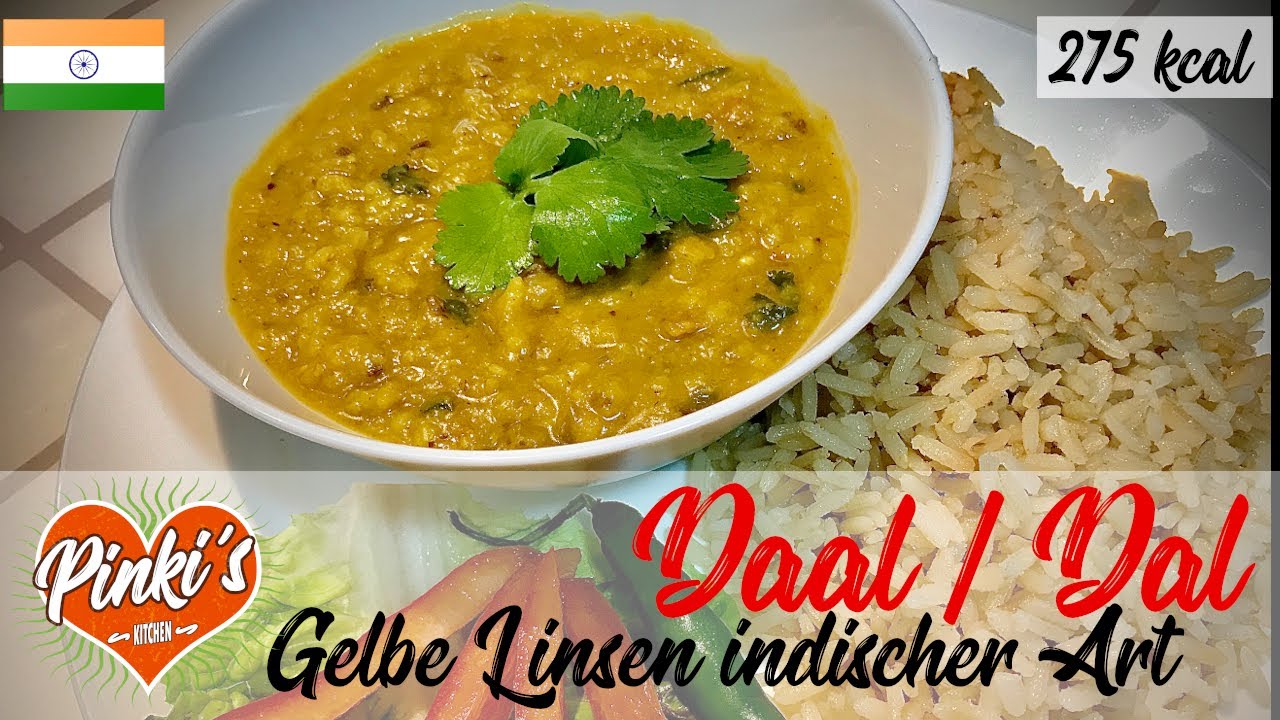 Indisch Kochen &amp; Abnehmen - Daal/Dal - Gelbe Linsen indischer Art - 275 ...
