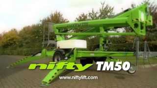 TM50 Niftylift Trailer Mounted Cherry Picker from Niftylift