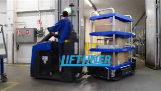 The LiftLiner  the most innovative tugger train on the market
