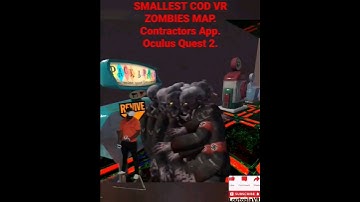 SMALLEST COD VR ZOMBIES MAP. Contractors App. Oculus Quest 2.