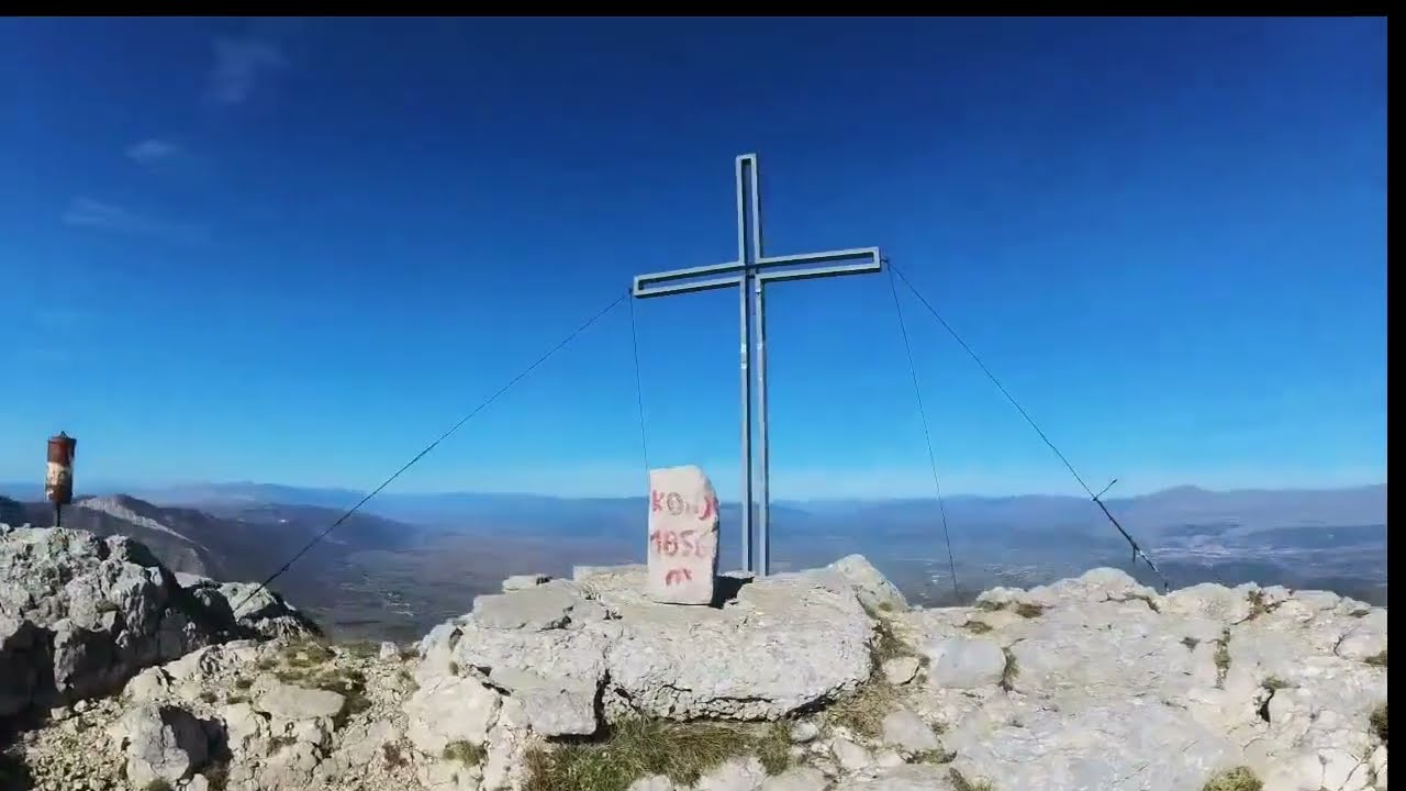 Kamešnica - Konj (1.856m) iz Podgradine