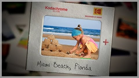 The Slide Show Template and Slide Styles