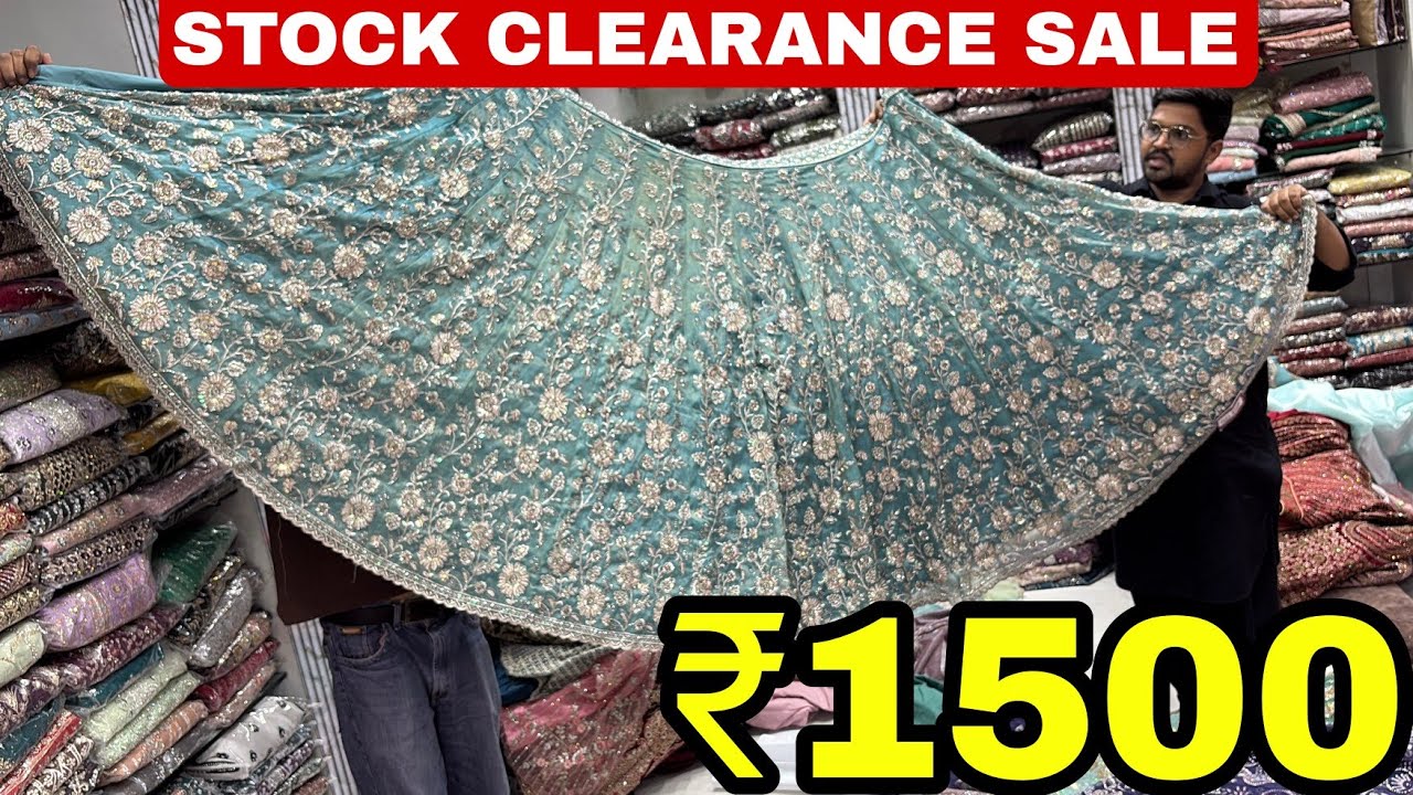 ✨️Luxury Bridal Concept Lahenga ₹1500✨️Pakistani Garlish Rajwadi Big Rounding Heavy Wait Lahenga 