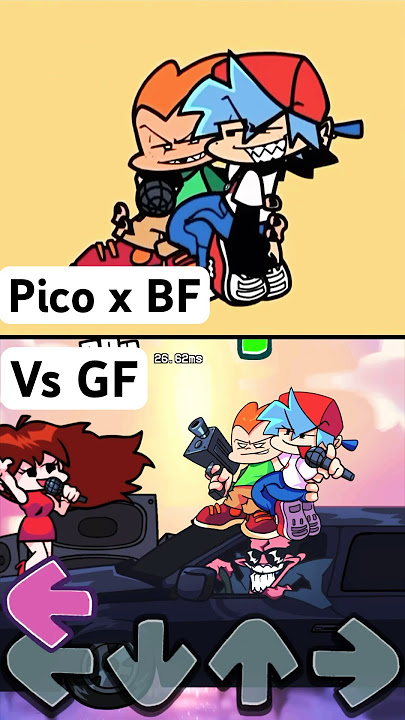 BFxPico vs GF - FNF Mobile Mod #fnf #fridaynightfunkin