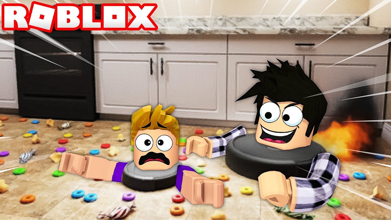 Jeu de Mangeur D'aspirateur Robot !! - Roblox Vacuum Eating Simulator
