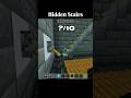 How to Build HIDDEN Stairs in Minecraft! 🤫 #shorts
