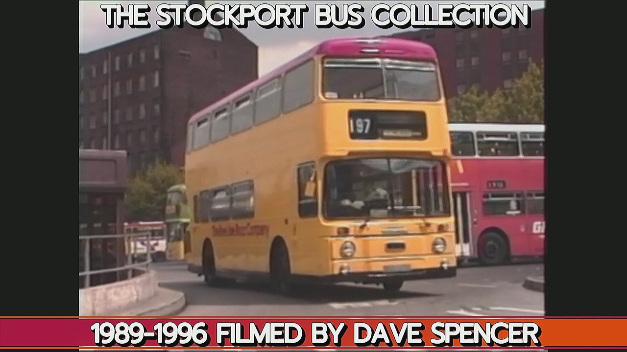 1948 THE STOCKPORT BUS COLLECTION 1989 1996 BY DAVE SPENCER YOUTUBE VERSION