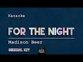Madison Beer For The Night Karaoke Version mp3