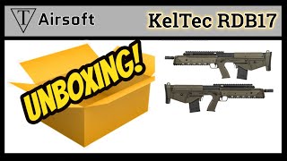 Best Airsoft Bullpup KelTec RDB17 Test and Review Unboxing