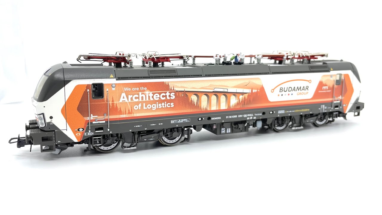 Modellbemutató: Roco Budamar Vectron
