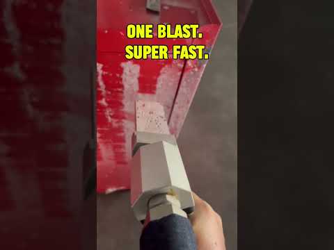 Dry ice cleaning on tough coatings