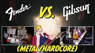 Fender VS Gibson (Metal/Hardcore) chords