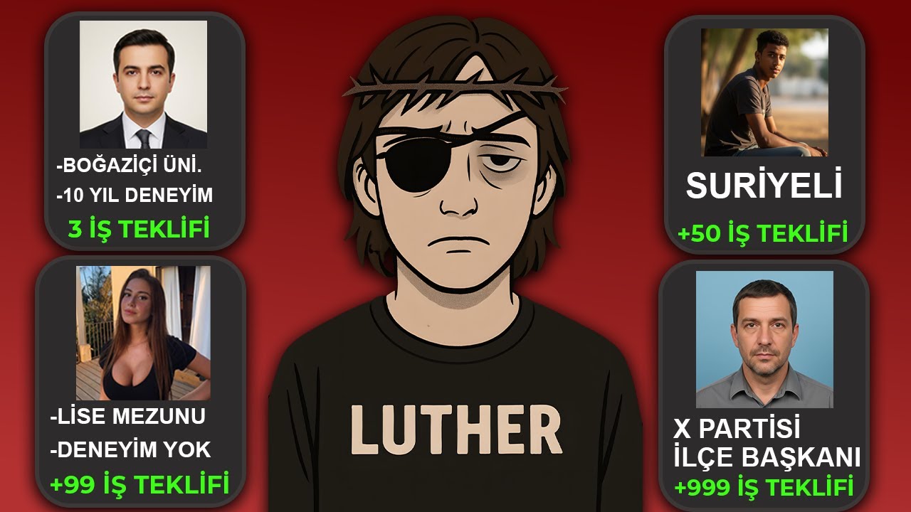 100 AYNI İŞE FARKLI KİMLİKLERLE BAŞVURMAK(torpil deneyi)