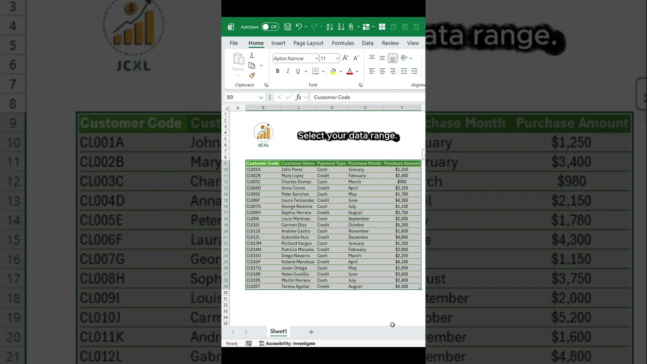 This Excel shortcut makes filtering fast. 