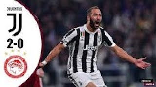 Juventus vs Olympiacos 2-0 All Goals & Highlights 27/09/2017