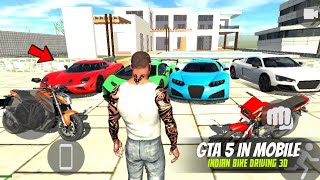 GTA 5 in Mobile Indian Bikes Driving 3D | Gameplay & all Cheat Codes | Lovely Boss screenshot 4