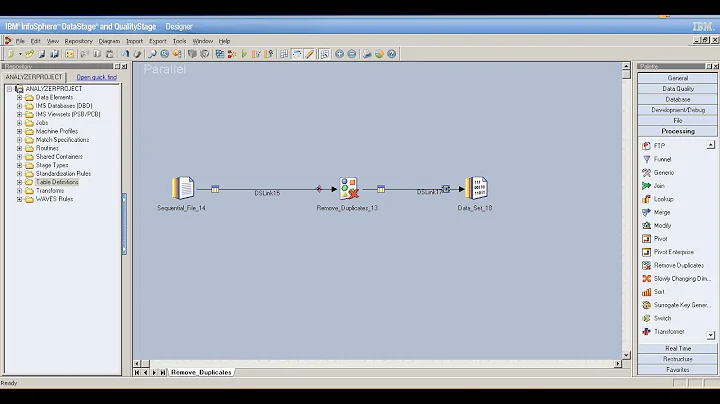 Remove Duplicates Stage with 'EXAMPLES': Video 22 (HD)