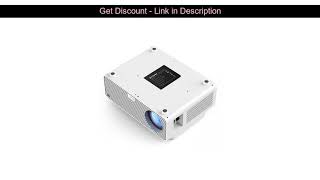 Cheap Blitzwolf Bw-Vp2 Lcd Projector 380 Ansi 6500 Lumens Support 4K Image Adjustment Hdmi Vga Av