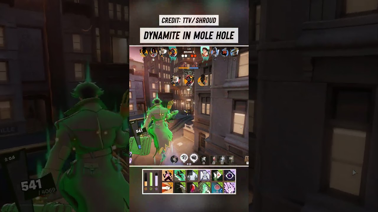 Dynamite set in mole hole 🤣 