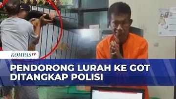 Warga Medan yang Viral Dorong Lurah Hingga Jatuh ke Got, Terancam Penjara 2 Tahun 8 Bulan