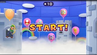 Mario Party Series - Peach All Win Minigames (Master Difficulty)#marvel