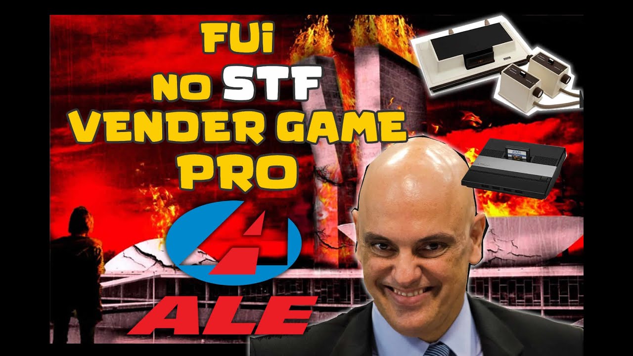 FUI NO STF VENDER GAMES PRO ALE MORAES + BONUS TAXAD