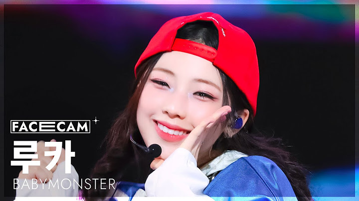 [페이스캠4K] 베이비몬스터 루카 'HOT SAUCE' (BABYMONSTER RUKA FaceCam) @SBS Inkigayo 250706