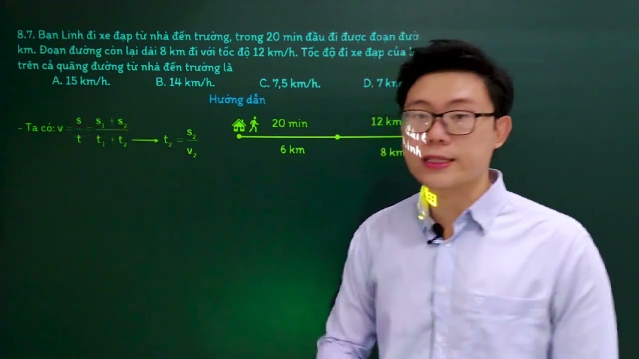 [Bài tập] Khoa học tự nhiên lớp 7 - Bài 8: Tốc độ chuyển động - Kết nối tri thức