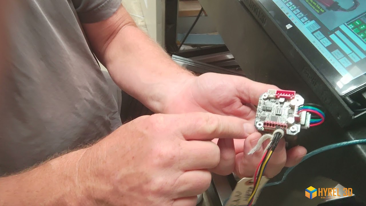 Programming the new BigTree drivers for Hyrel Printers - YouTube