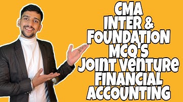 CMA FOUNDATION/INTERMEDIATE JOINT VENTURE MCQ