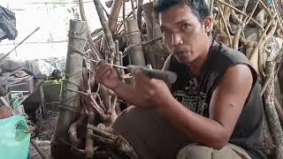 Membuat tongkat komando..