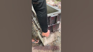 Smart Formwork Removal Technique | DIY Concrete Construction Hack