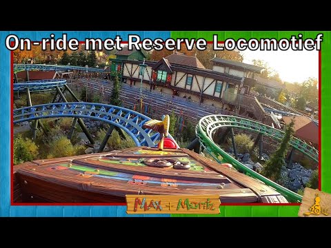 [#Efteling] Max & Moritz - On-ride Max met Reserve Locomotief