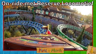 [#Efteling] Max & Moritz - On-ride Max met Reserve Locomotief