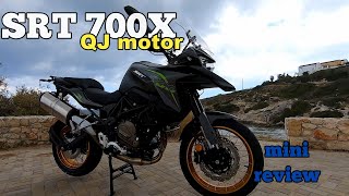 QJ motor SRT 700 X  review