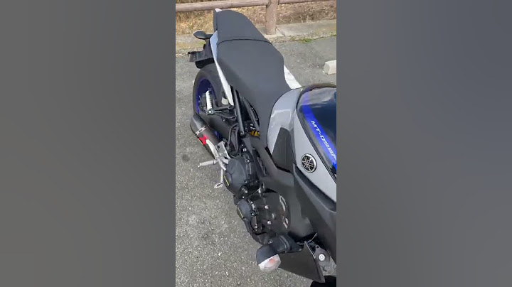 【MT 09 SP 2019】Akrapovic Full System. Crazy Sound