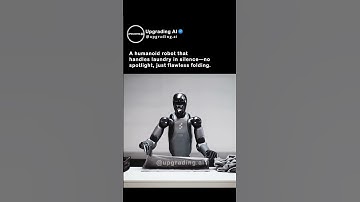 “This Humanoid Robot Does Your Laundry in TOTAL Silence 🤖| Future of Home AI” #aitechnology #shorts