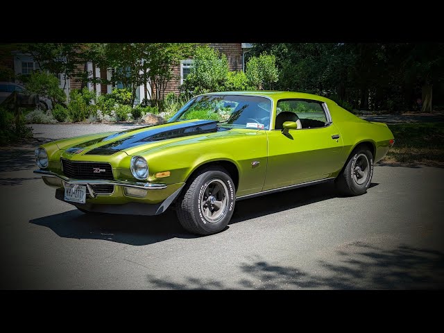 1971 Chevy Camaro Z28 For Sale~400 w/ Cam~Auto~Beautiful Citrus