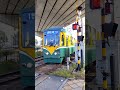 【鹿児島市電9504号】【新川4号踏切】を通過します。 #shorts #路面電車 #tram