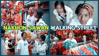 ตรุษจีน ปากน้ำโพ 2567 l ถนนคนเดิน นครสวรรค์ nakhon sawan walking street