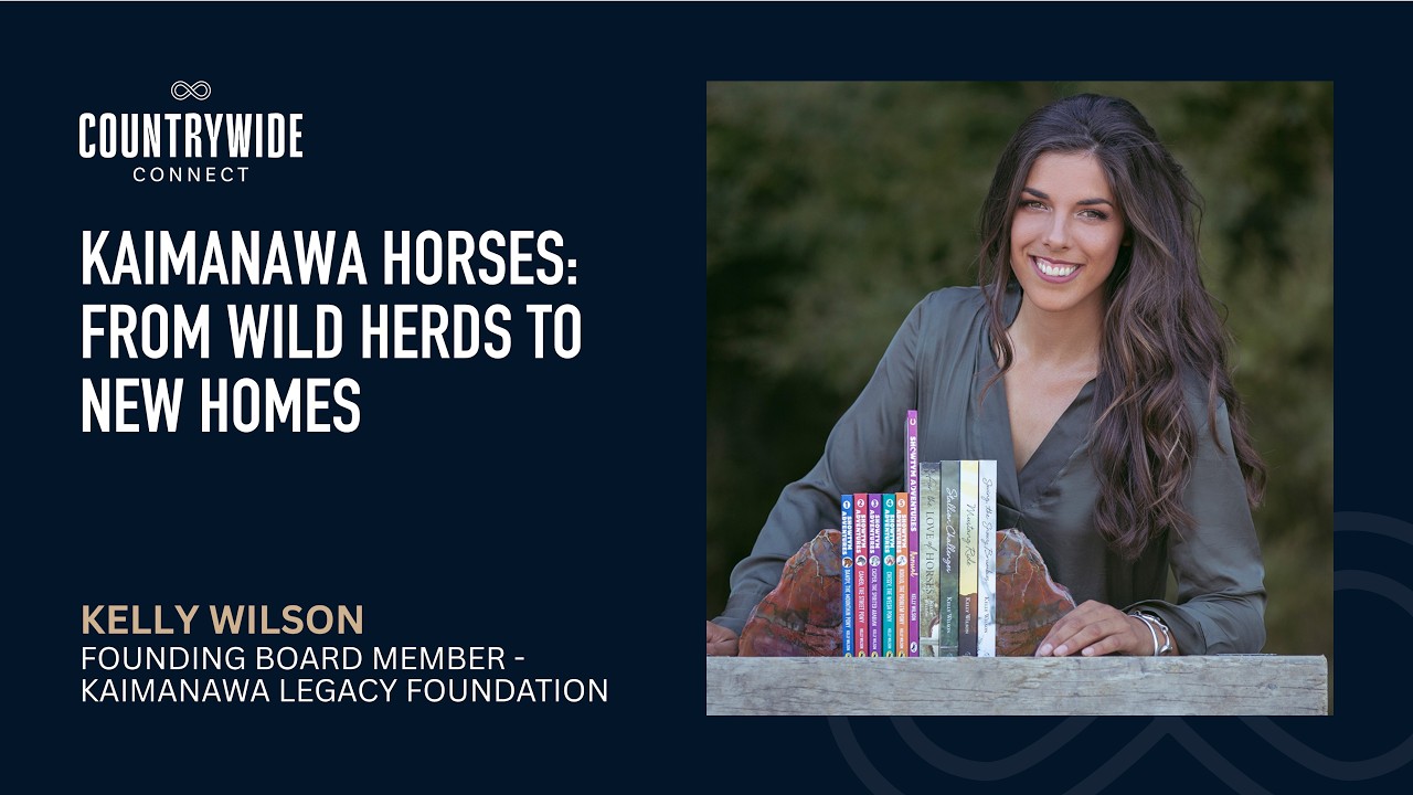 Kaimanawa Horses: From wild herds to new homes // Kelly Wilson, Kaimanawa Legacy Foundation