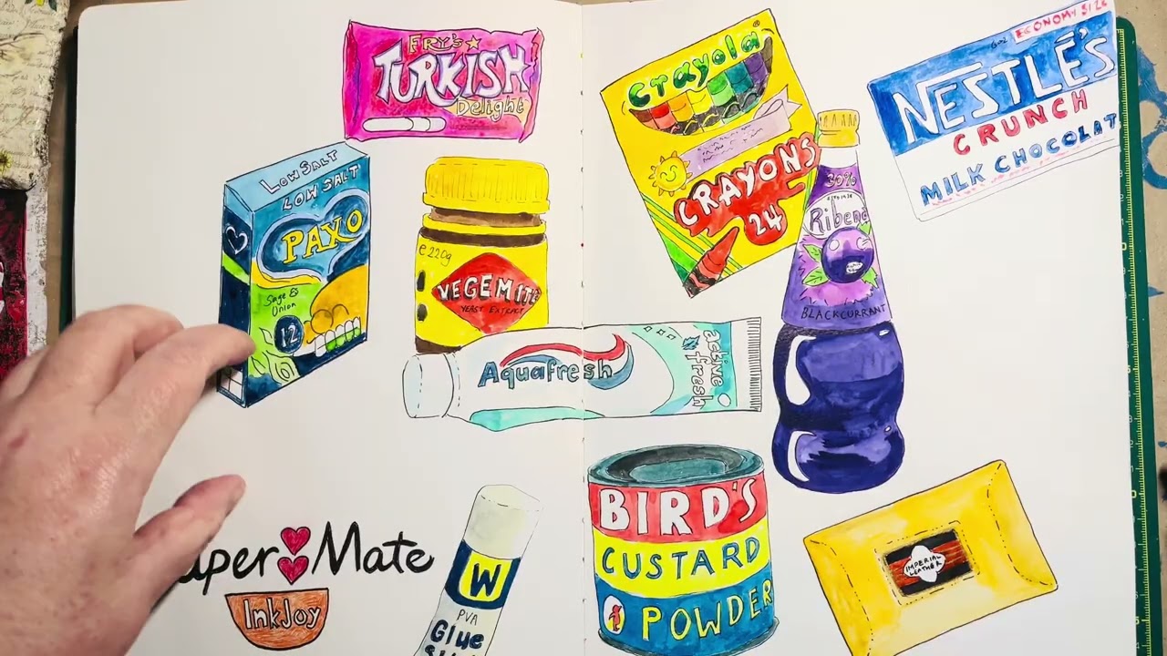Mixed Bag Sketchbook Tour #8