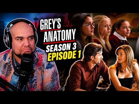 Grey's Anatomy 3x1 REACTION | Time Has Come Today | Season 3 Episode 1